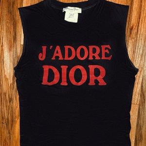 Vintage J’Adore Dior Tank